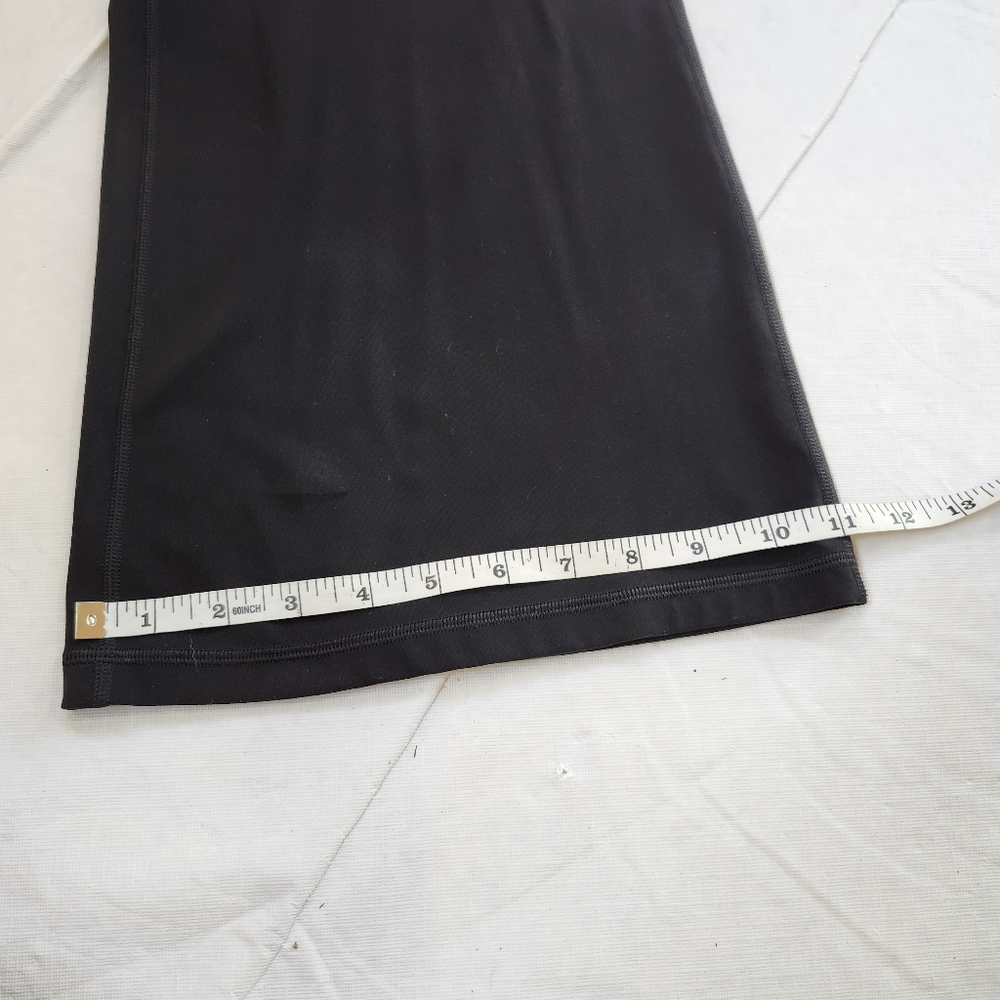 Athleta Size Large Women's Black Flared Pants - Picture 5 of 8